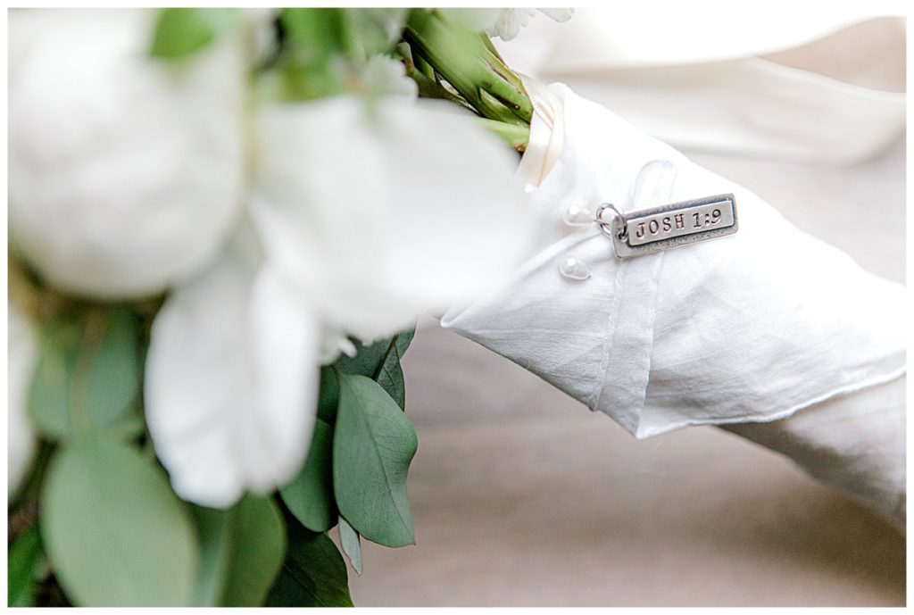 bridal bouquet white peony