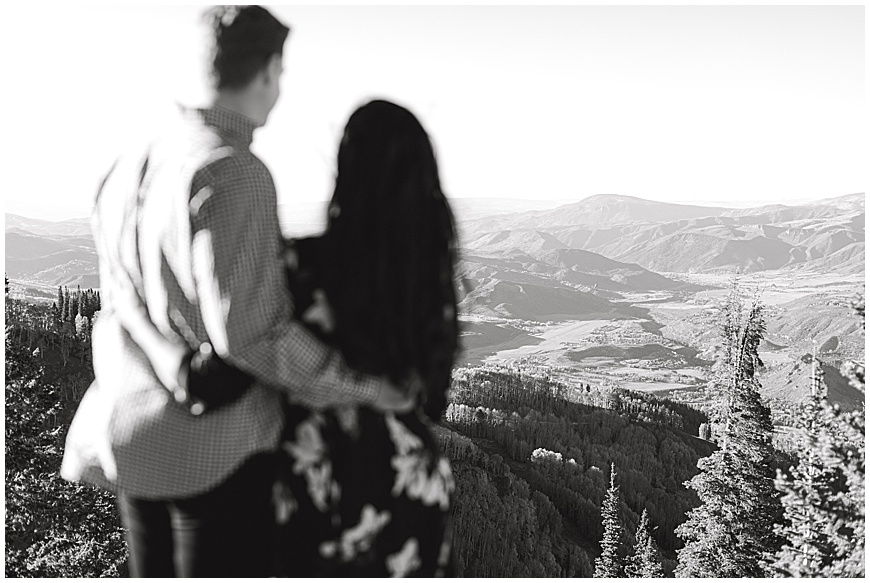 Aspen Mountain Engagement Photography
