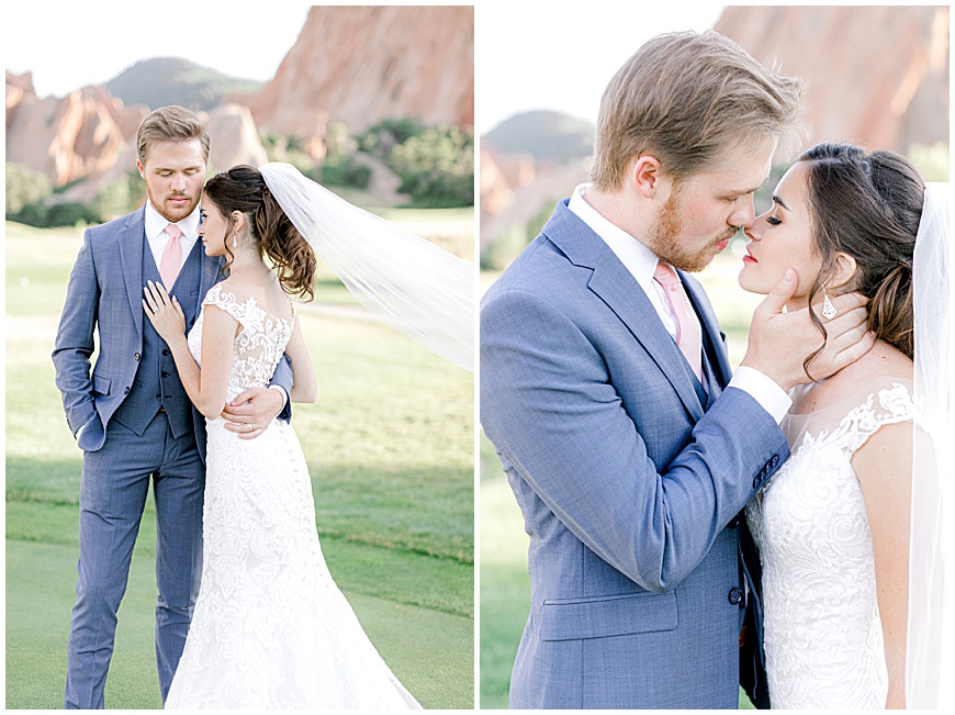 Colorado Bride and Groom Red Rocks