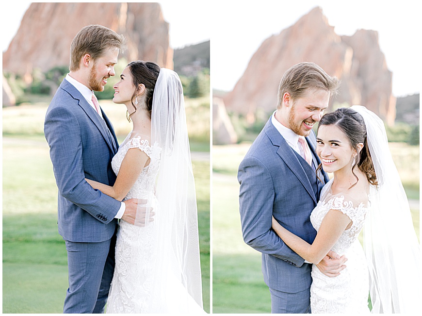Colorado Bride and Groom Red Rocks
