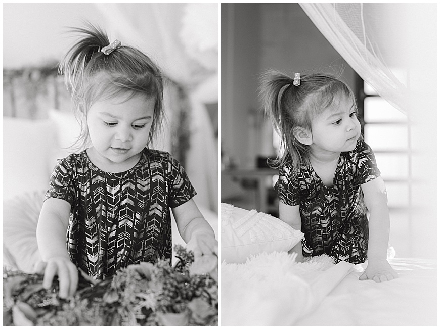 two year old girl photo