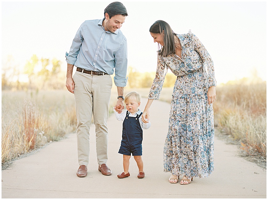 Cherry Creek Reservoir Fall Family Photos